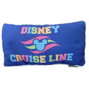 Disney Cruise Line Made In The USA Blue Pillow Festival Throw Pillow Comfort
